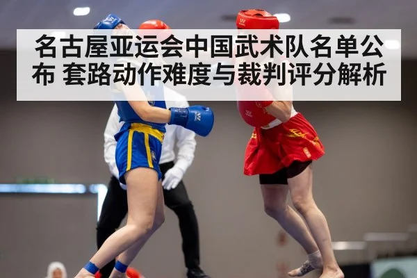 名古屋亚运会中国武术队名单公布 套路动作难度与裁判评分解析